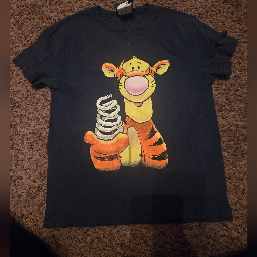 Disney Pooh Navy Tee Vintage/y2k
